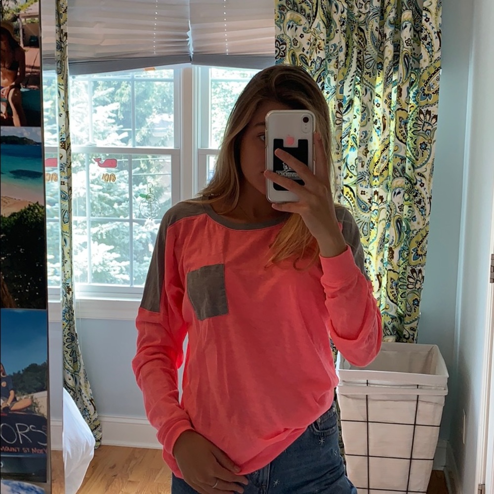 victoria secret pink electric long sleeve
